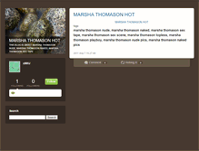 Tablet Screenshot of marshathomasonhot.typepad.com