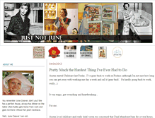 Tablet Screenshot of justnotjune.typepad.com