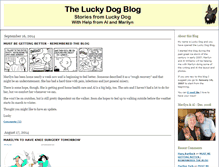 Tablet Screenshot of luckydogwms.typepad.com