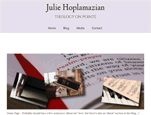 Tablet Screenshot of juliehoplamazian.typepad.com