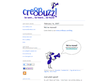 Tablet Screenshot of cre8buzz.typepad.com