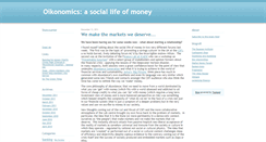 Desktop Screenshot of oikonomics.typepad.com