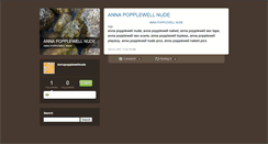 Desktop Screenshot of annapopplewellnude1.typepad.com