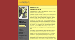 Desktop Screenshot of constanttrek.typepad.com