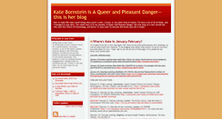 Desktop Screenshot of katebornstein.typepad.com