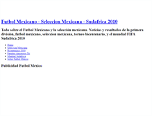 Tablet Screenshot of futbolmexico.typepad.com