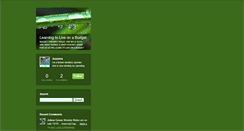 Desktop Screenshot of learningtoliveonabudget.typepad.com