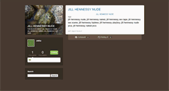 Desktop Screenshot of jillhennessynude.typepad.com