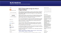 Desktop Screenshot of blogmedicine.typepad.com