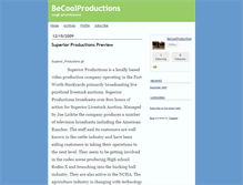 Tablet Screenshot of becoolproductions.typepad.com