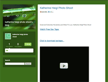 Tablet Screenshot of katherineheiglphotoshootonly.typepad.com