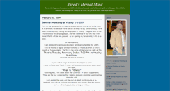 Desktop Screenshot of jaredsherbalmind.typepad.com