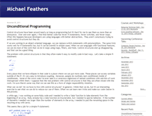 Tablet Screenshot of michaelfeathers.typepad.com