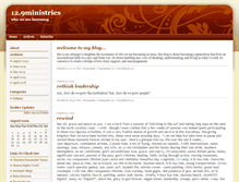 Tablet Screenshot of 129ministries.typepad.com