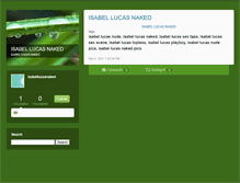 Tablet Screenshot of isabellucasnaked.typepad.com