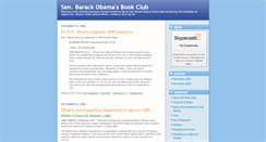 Desktop Screenshot of barackobamabookclub.typepad.com