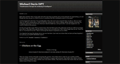 Desktop Screenshot of mikedavisdpt.typepad.com