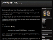 Tablet Screenshot of mikedavisdpt.typepad.com