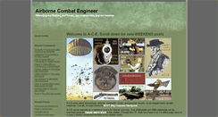 Desktop Screenshot of airbornecombatengineer.typepad.com