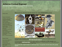 Tablet Screenshot of airbornecombatengineer.typepad.com