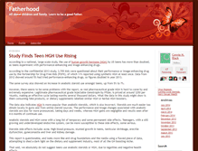 Tablet Screenshot of fatherhood.typepad.com
