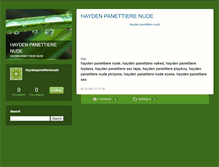 Tablet Screenshot of haydenpanettierenude.typepad.com