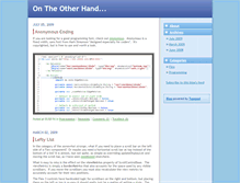 Tablet Screenshot of otoh.typepad.com