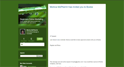 Desktop Screenshot of beginnersonlinemarketing.typepad.com