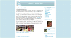 Desktop Screenshot of christysbridal.typepad.com