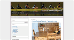 Desktop Screenshot of furnitureforfrance.typepad.co.uk