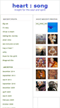 Mobile Screenshot of heartsong.typepad.com