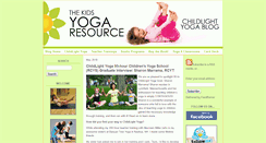 Desktop Screenshot of childlightyoga.typepad.com