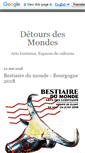 Mobile Screenshot of detoursdesmondes.typepad.com