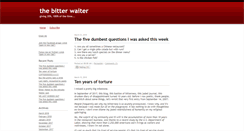 Desktop Screenshot of bitterwaiter.typepad.com