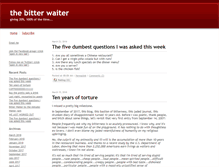 Tablet Screenshot of bitterwaiter.typepad.com