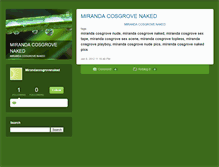 Tablet Screenshot of mirandacosgrovenaked2.typepad.com