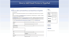 Desktop Screenshot of email-forms.typepad.com