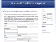 Tablet Screenshot of email-forms.typepad.com