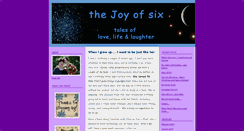 Desktop Screenshot of joyofsix.typepad.com
