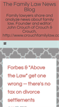 Mobile Screenshot of familylaw.typepad.com