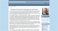 Desktop Screenshot of irvingwb.typepad.com