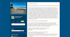 Desktop Screenshot of immigrationattorney.typepad.com