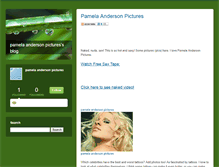 Tablet Screenshot of pamelaandersonpicturesquickly.typepad.com
