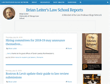 Tablet Screenshot of leiterlawschool.typepad.com