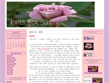 Tablet Screenshot of knitsforsanity.typepad.com
