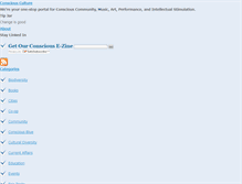 Tablet Screenshot of consciousblue.typepad.com
