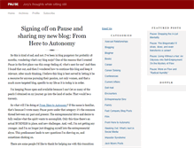 Tablet Screenshot of pause.typepad.com