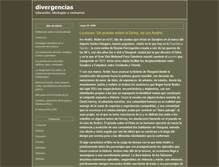 Tablet Screenshot of divergencias.typepad.com