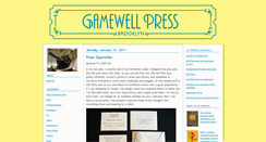 Desktop Screenshot of gamewellpress.typepad.com