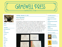 Tablet Screenshot of gamewellpress.typepad.com